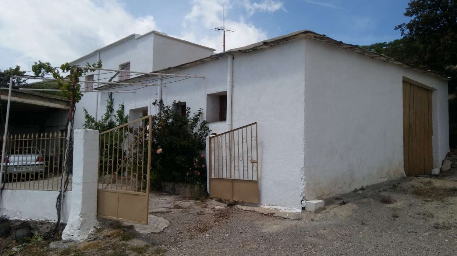 Renoviertes Bauernhaus mit Lagerhaus und Aussicht in Torvizcón, Granada