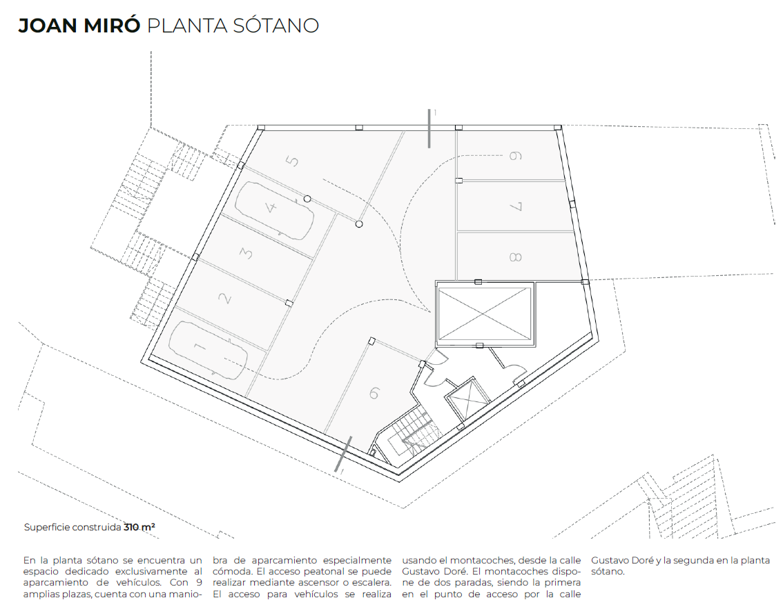 Städtisches Grundstück mit Projekt in der Hauptstadt Malaga