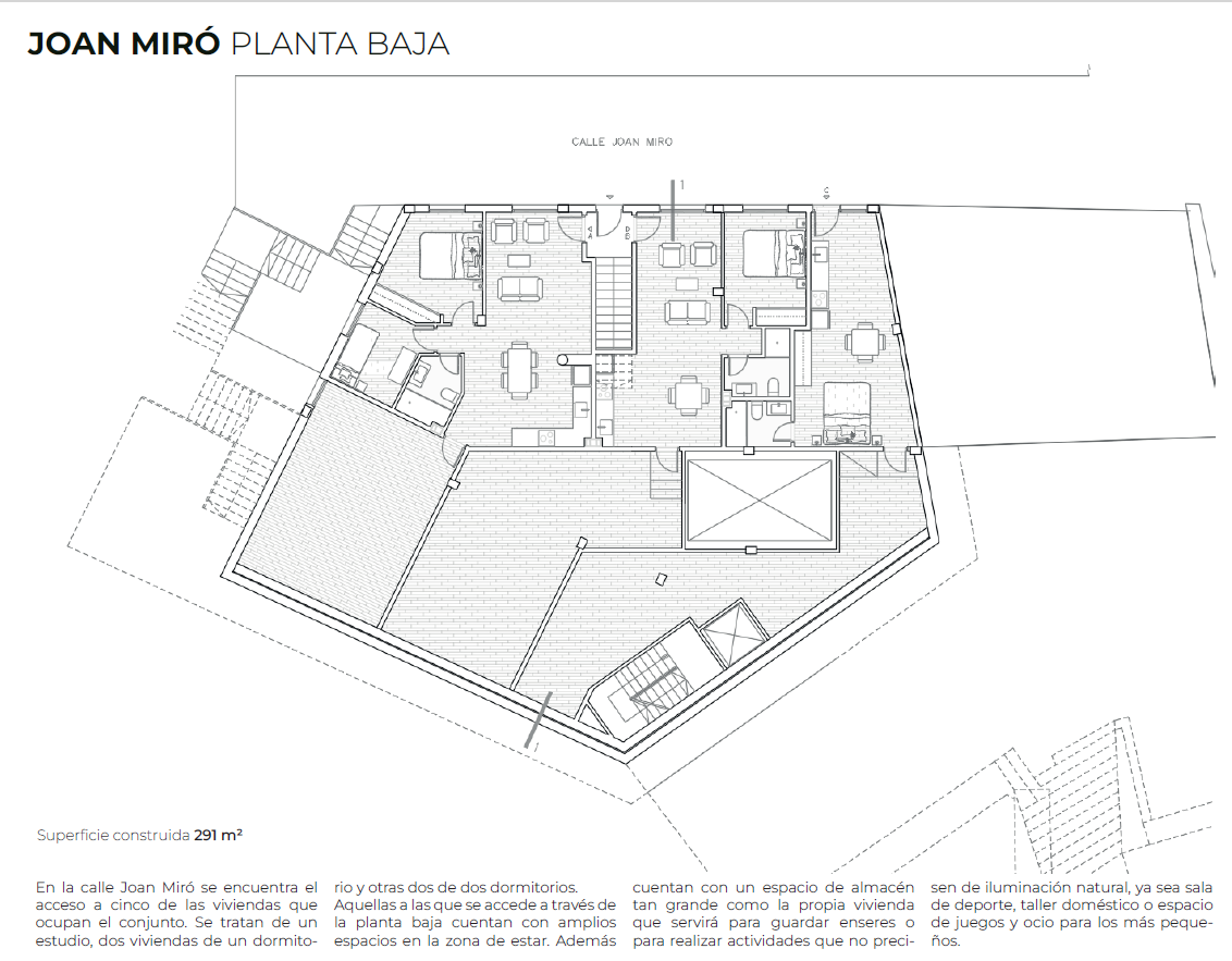 Städtisches Grundstück mit Projekt in der Hauptstadt Malaga