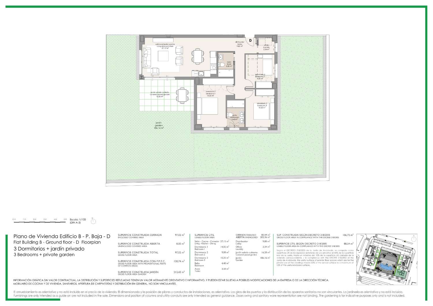 Case residenziali con 3 camere da letto