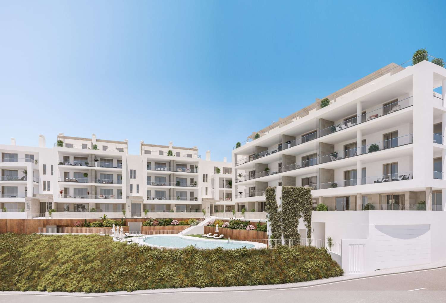 Residential complex of 2 and 3 bedroom homes